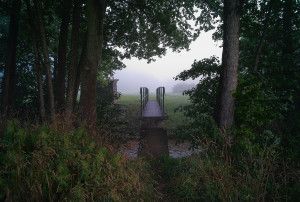 Brücke über die Schmutter